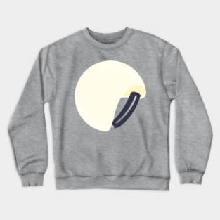 Dark cave exploration lamp Crewneck Sweatshirt